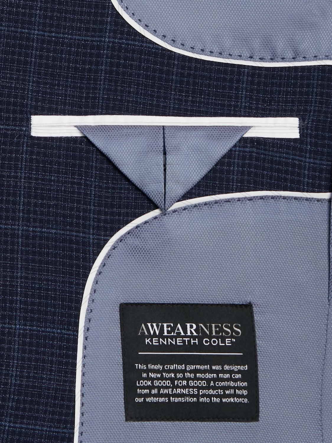 Modern Fit Notch Lapel Plaid Sport Coat - Image 3