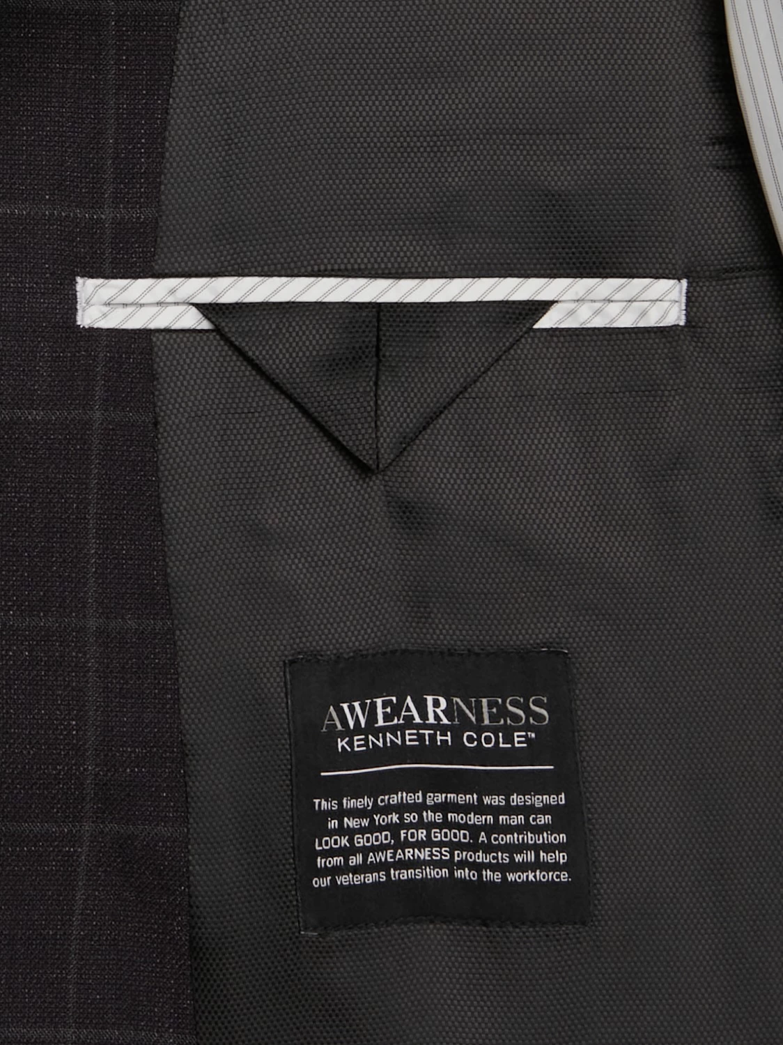 Modern Fit Windowpane Sport Coat - Image 3