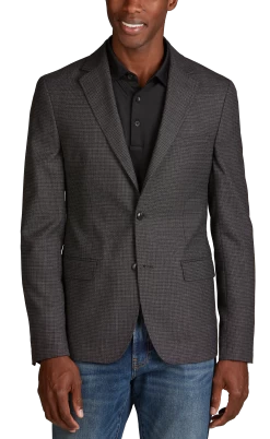 Calvin Klein Slim Fit Tic Sport Coat