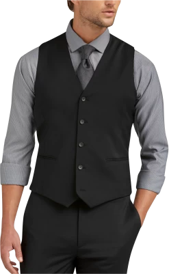 AWEAR-TECH Skinny Fit Suit Separate Vest