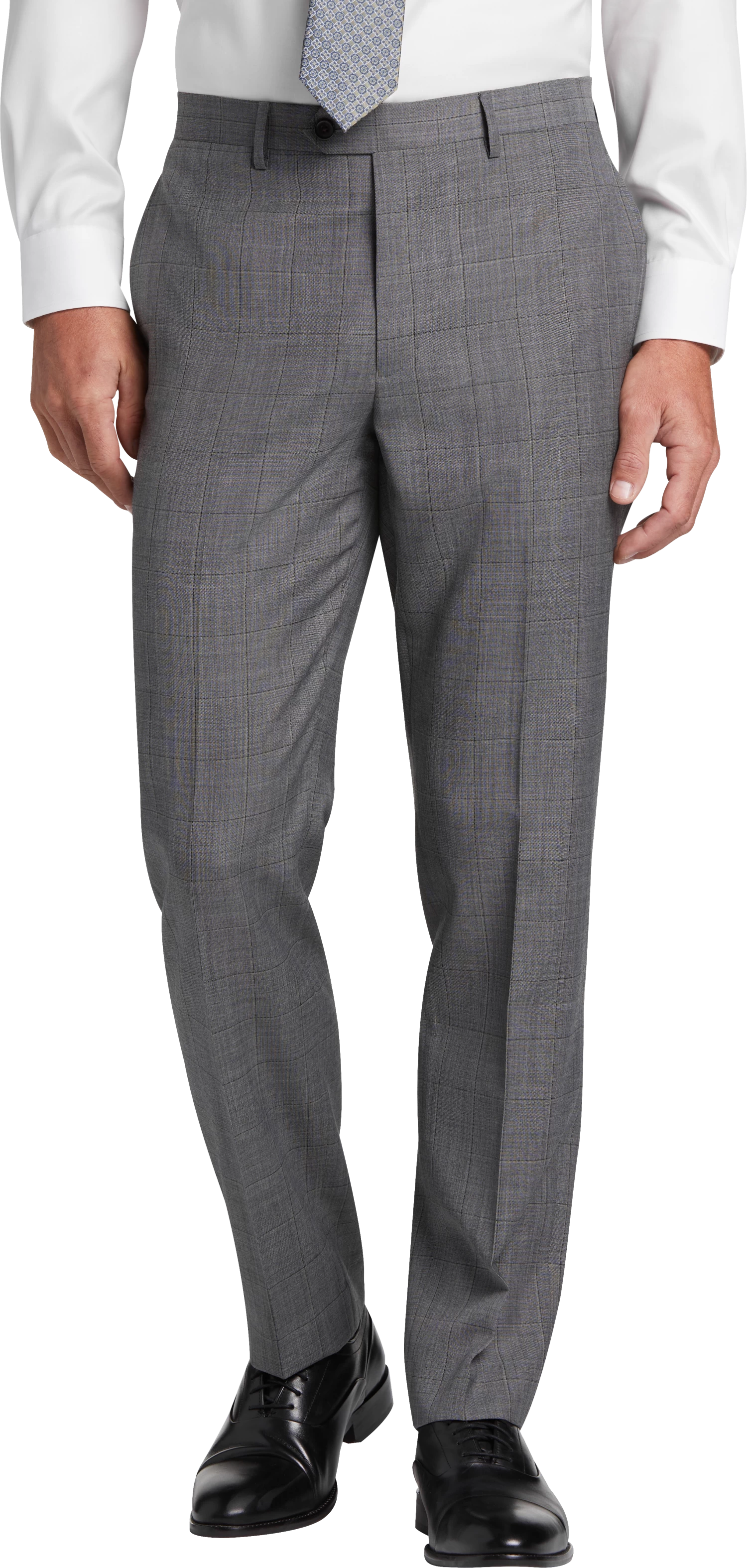 Classic Fit Windowpane 2-Piece Suit - Image 3