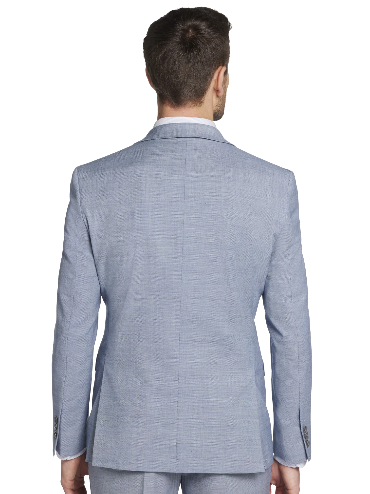 Slim Fit Sharkskin Suit Separates Jacket - Image 2