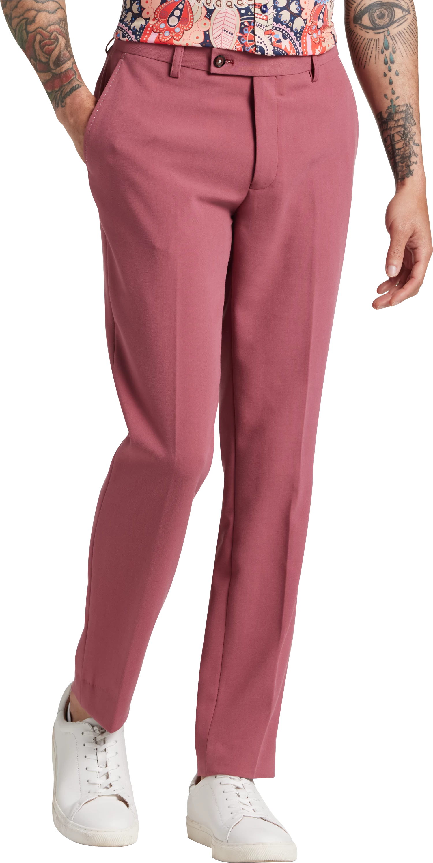 Slim Fit Knit Suit Separates Pants
