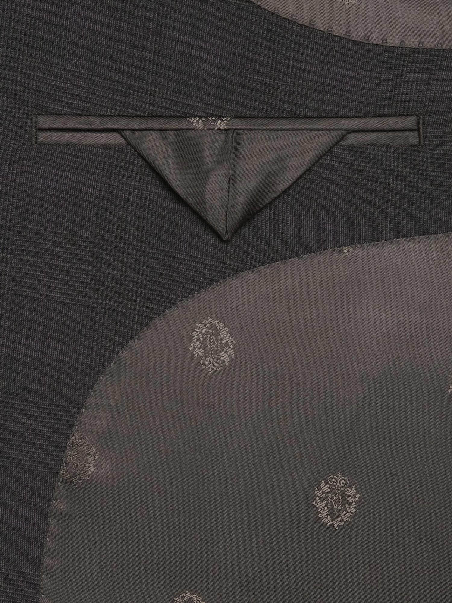 Classic Fit Plaid Suit Separates Jacket - Image 3