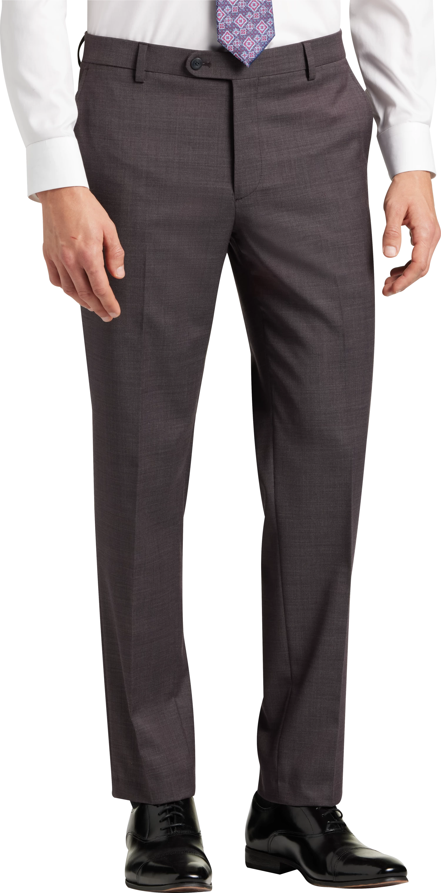 Slim Fit Sharkskin Suit Separates Pants