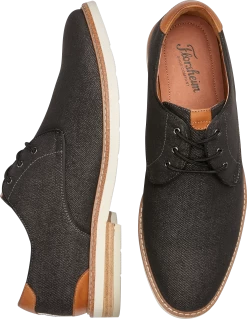 Florsheim Capitol Plain Toe Canvas Oxfords