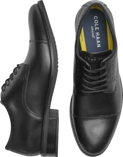 Cole Haan Grand Dress Cap Toe Lace-Up Oxfords