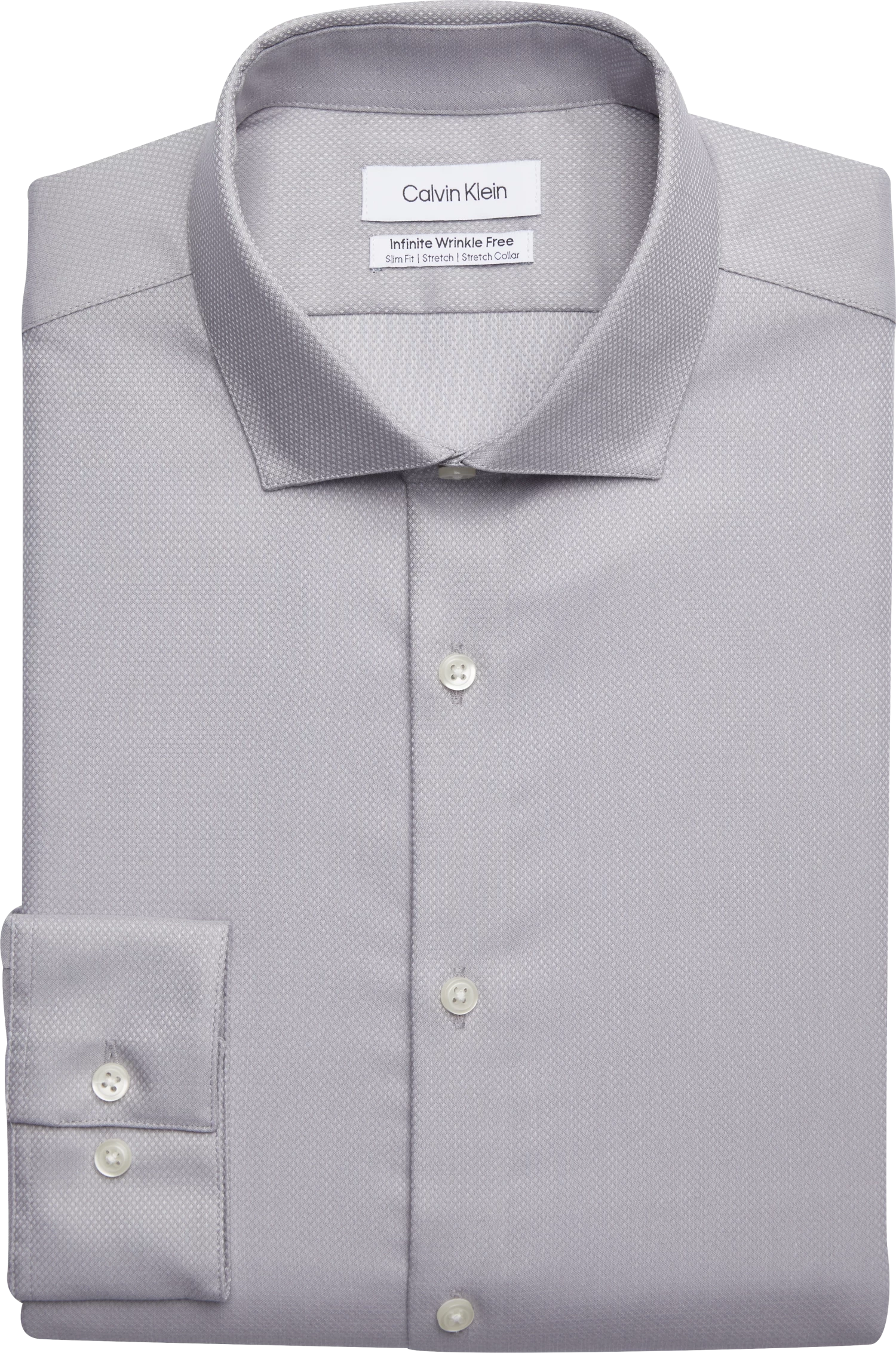 Calvin Klein Slim Fit Stretch Collar Dress Shirt