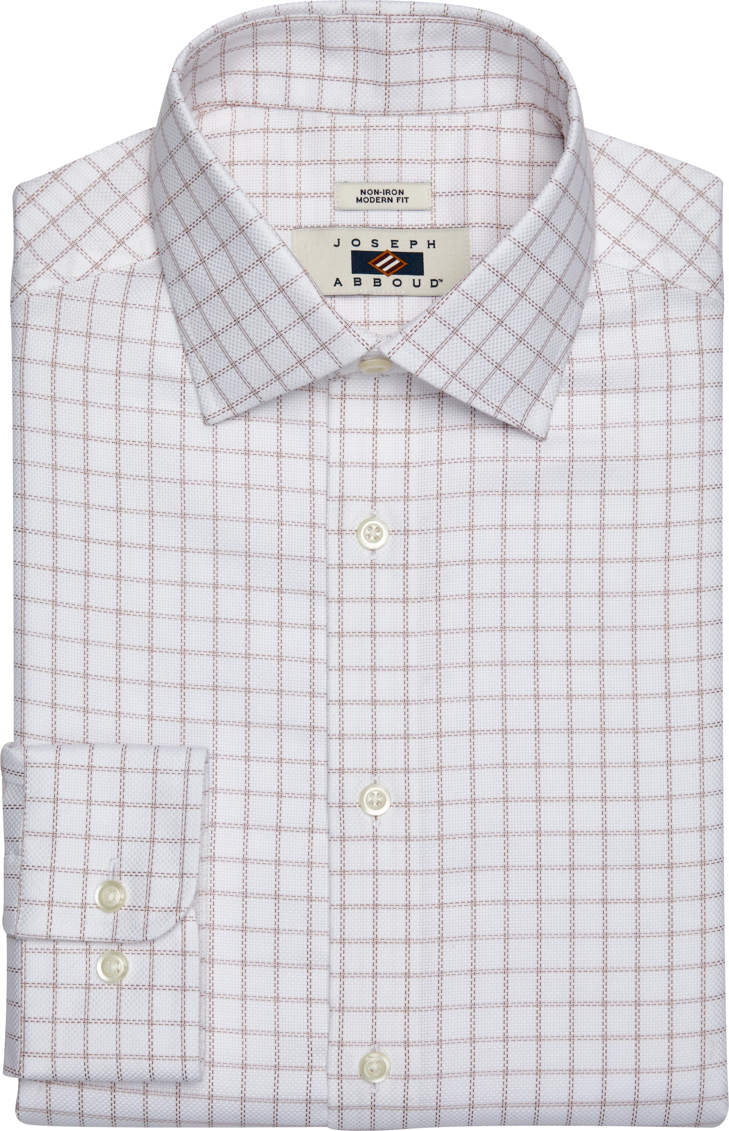 Modern Fit Tattersall Dress Shirt