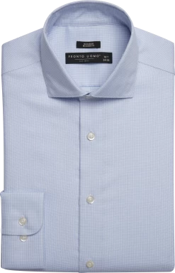 Modern Fit Basketweave Dress Shirt
