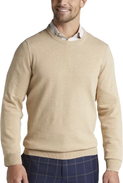 Modern Fit Crew Neck Pima Cotton Sweater