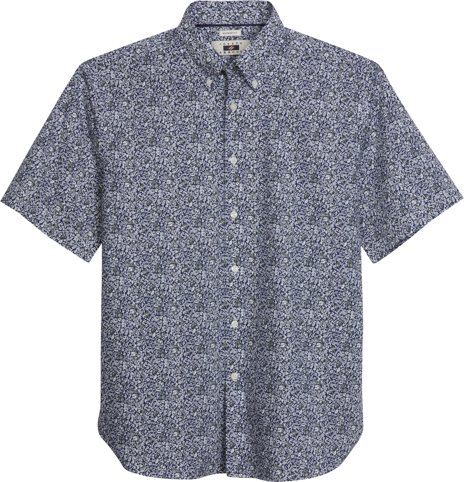 Modern Fit Liberty Floral Short Sleeve Sport Shirt
