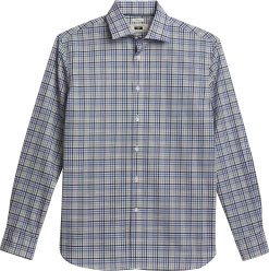 Modern Fit Multi-Check Sport Shirt