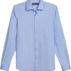 Slim Fit Mini Basketweave Sport Shirt