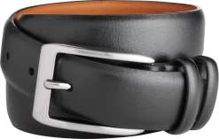 Dockers Brushed Nickel Buckle Feather Edge Belt