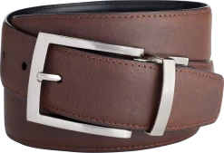 Square Buckle Reversible Belt