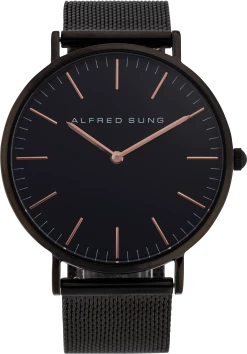 Alfred Sung Mesh Band Black Watch