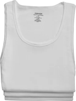 Calvin Klein Cotton Basic Ribbed Tank 3-Pack