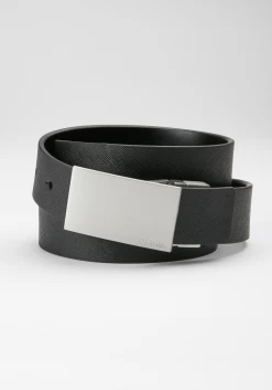 Calvin Klein 32mm Plaque Buckle Reversible Belt