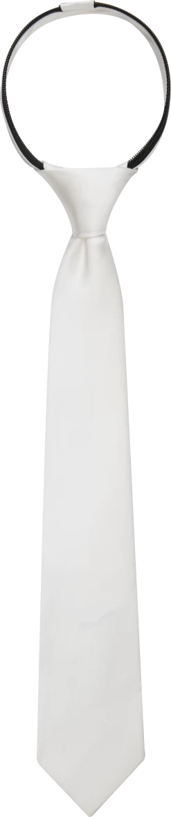 Boys Zipper Tie, 14 Inch
