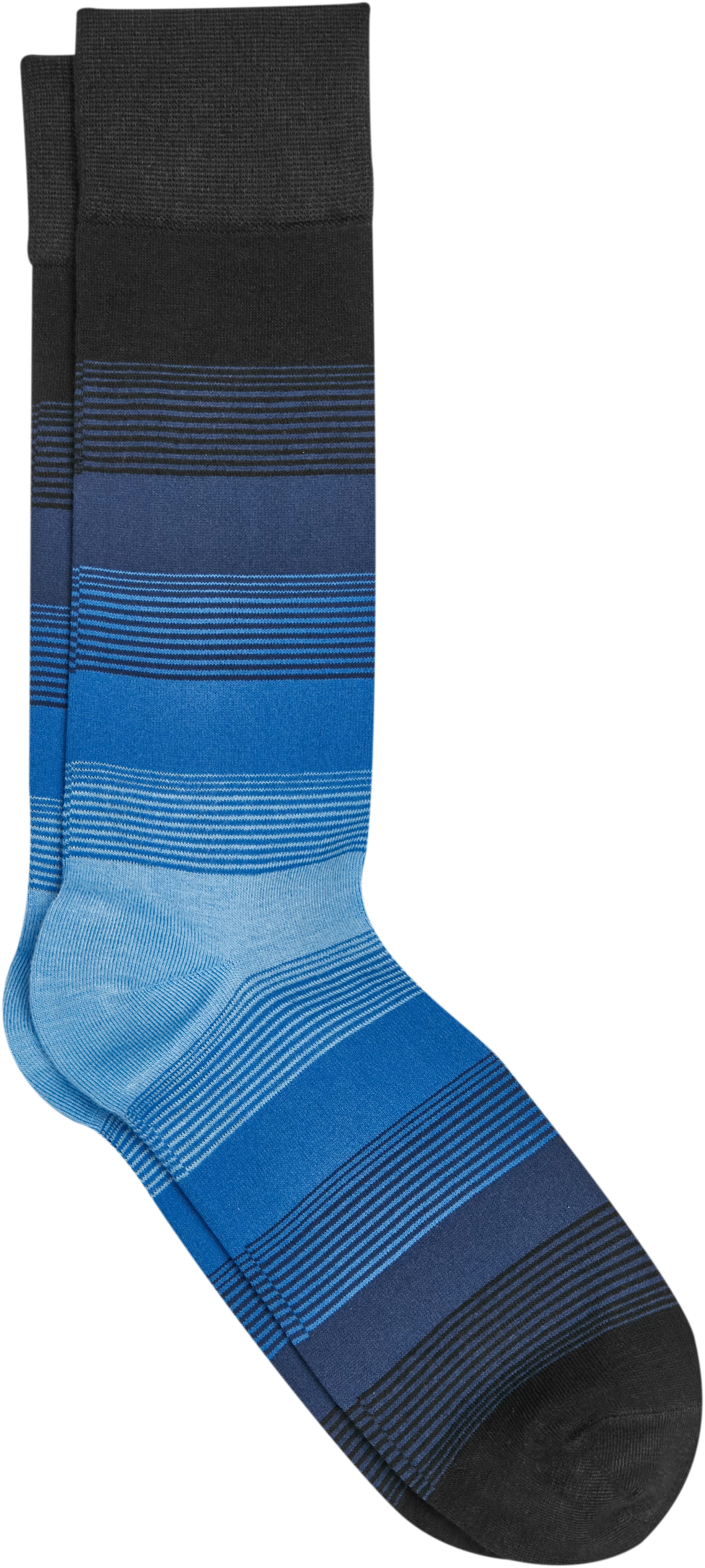 Ombre Pattern Crew Socks, 1-Pair