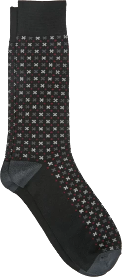 Socks, Black Diamond Plaid
