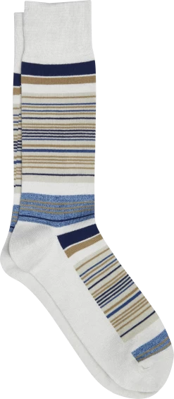 Twisted Stripe Socks, 1-Pair
