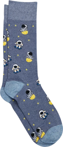 Space Mid-Calf Socks