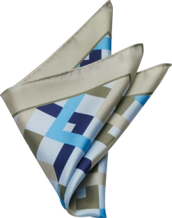 Crisscross Pocket Square