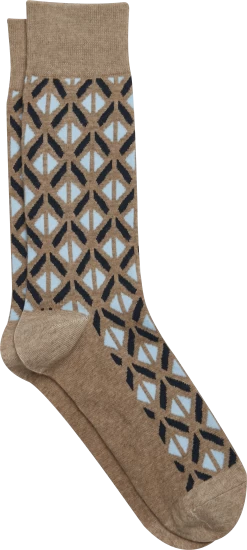 Split Diamond Socks