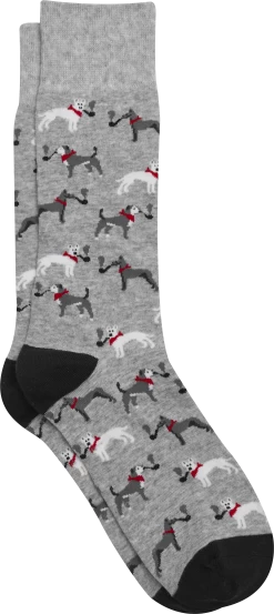 Smoking Dog Socks