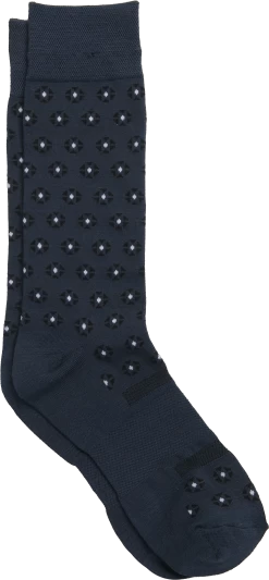 Floral Performance Dress Socks