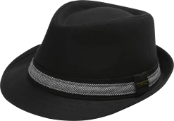 Biltmore Herringbone Band Fedora